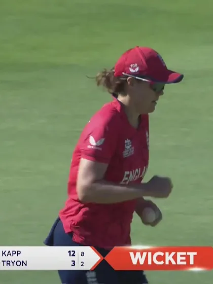 Logo of Chloe Tryon - Wicket - England vs South Africa