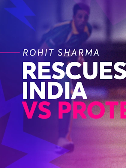 Logo of Rohit's crucial 50 against South Africa sets up a winning total | T20WC 2007