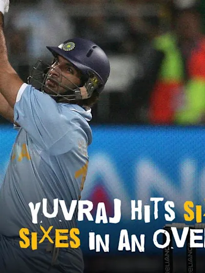 Yuvraj slams six sixes in an over | ENG v IND | T20WC 2007