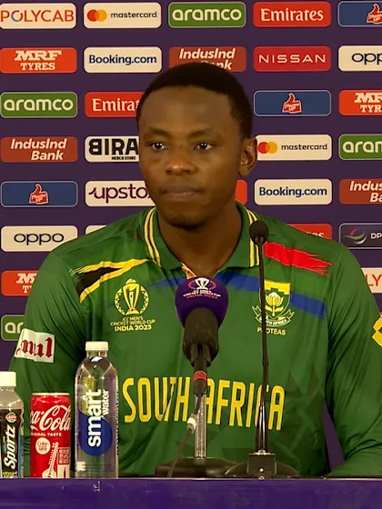 12 October - Lucknow - South Africa player Kagiso Rabada post-match press conference
