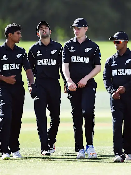 Hosts display class in 243-run victory over Kenya