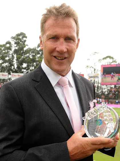 Chris Broad completes triple century of ODIs