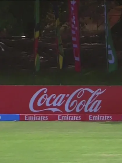 Abhigyan Kundu with a Four vs. Bangladesh