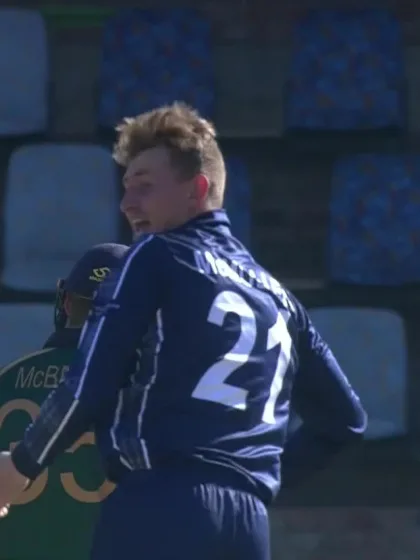 Logo of Andrew Balbirnie - Wicket - Ireland vs Scotland