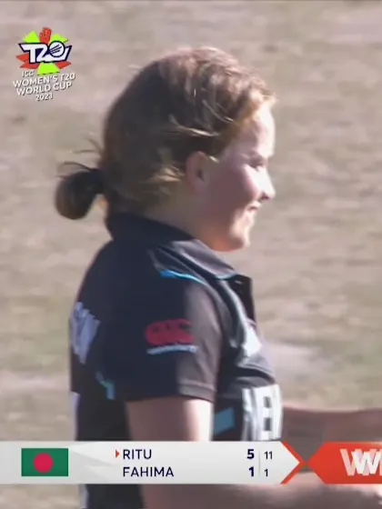 Logo of Wicket-Mst-Ritu-Moni-New-Zealand-Women v Bangladesh ICC T20WC 2023