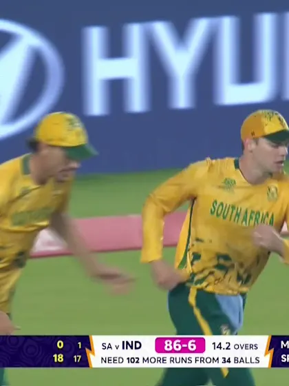 Rinku Singh - Wicket - India vs South Africa