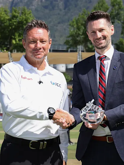 ICC CONGRATULATES KETTLEBOROUGH ON COMPLETING A CENTURY OF TESTS 