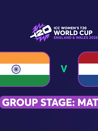 WT20: India v Netherlands