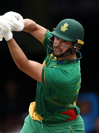 Logo of South Africa star Rilee Rossouw savouring the moment at T20WC 2022