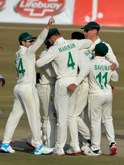 South Africa bowlers fight back after Hasan Ali five-for