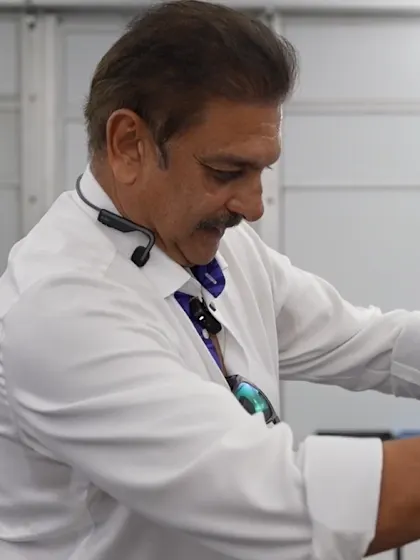 Ravi Shastri partakes in India's fielding awards ceremony | IND v PAK | T20WC 2024