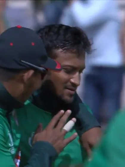 Logo of CWC19: BAN v AFG - Shakib makes the breakthrough as Rahmat goes 