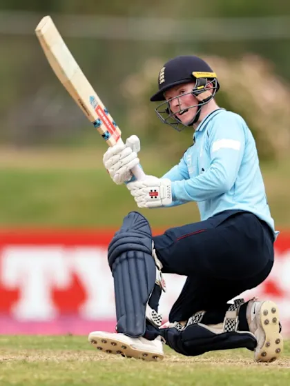 George Bell starred with a solid fifty | ENG v AFG | ICC U19 Men’s CWC 2022