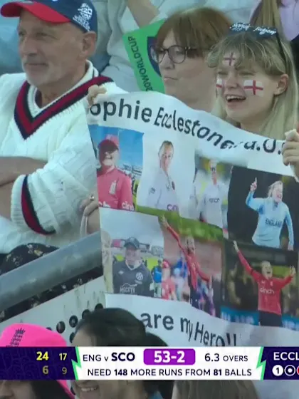 Kathryn Bryce - Wicket - England vs Scotland