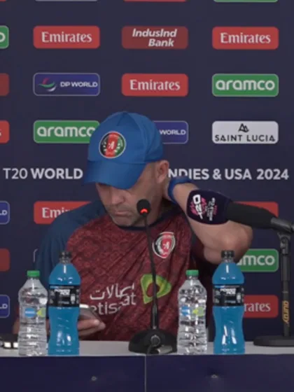 Jonathan Trott (Afghanistan Coach) post-match Press Conference - 17th June 2024