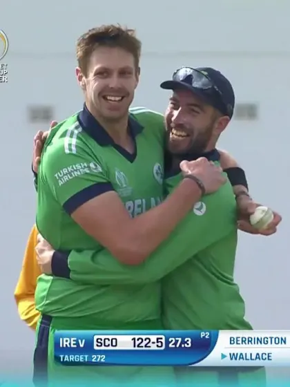 Boyd Rankin's 4/63 against Scotland at CWCQ