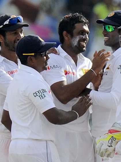 Silva, Prasad keep Sri Lanka on top