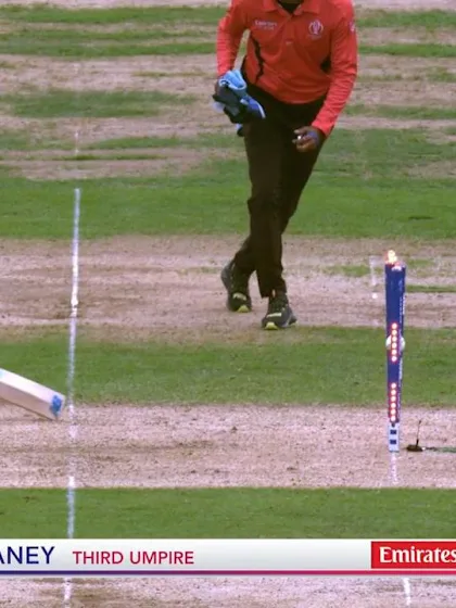 Logo of CWC19 SF: AUS v ENG -  Sensational throw from Buttler runs out Smith