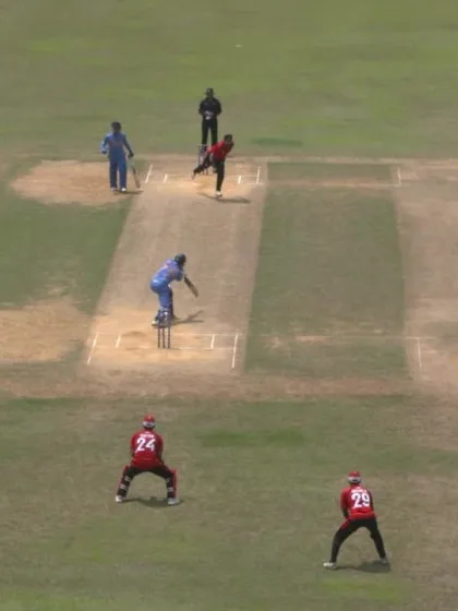 ICC World Twenty20 Asia Region Qualifier B: Singapore's Amjab Mahboob takes two wickets in as many balls to reduce Malaysia to 7/2