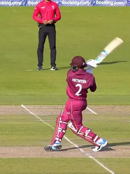 CWC19: WI v NZ - Hetmyer's sparkling 54
