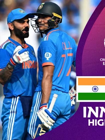 Kohli, Gill and Iyer lead charge as India post 357 | Innings Highlights | CWC23