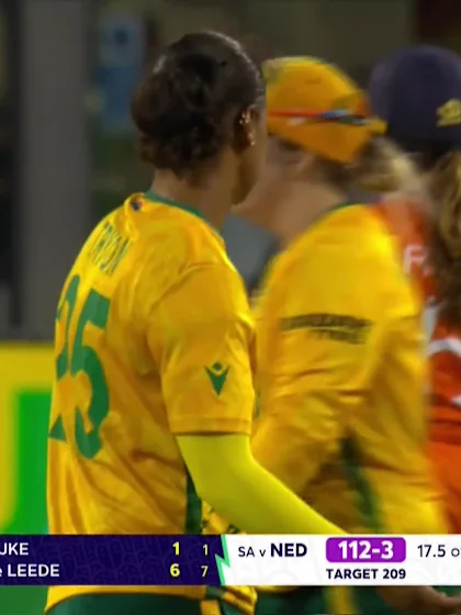 Robine Rijke - Wicket - South Africa vs Netherlands