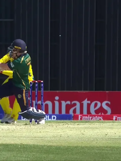 R O’Brien with a Four vs. Australia