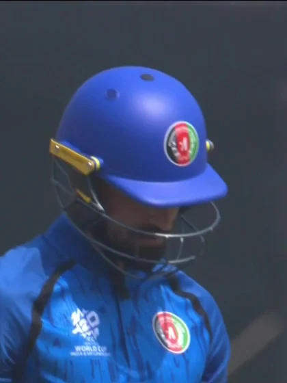 Ibrahim Zadran - Wicket - New Zealand vs Afghanistan