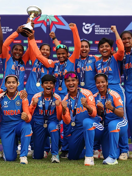 India lift the trophy | Final | U19WC 2025