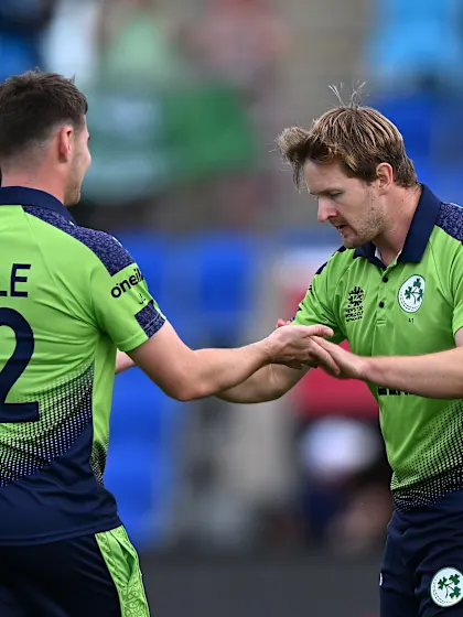 Logo of Wicket - Kyle Mayers - Ireland v West-Indies ICC T20WC 2022