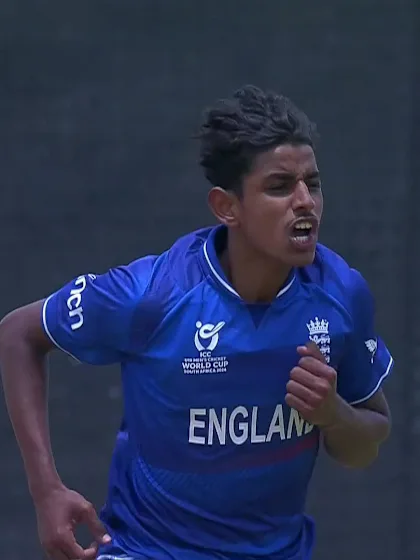 Tazeem Ali with a Bowled Out vs. Australia