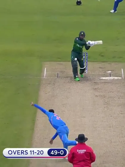CWC19: IND v PAK - Overs 11-20 recap