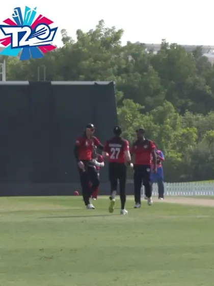 Logo of T20WCQ: BER v SIN – Amjad has Bascome caught