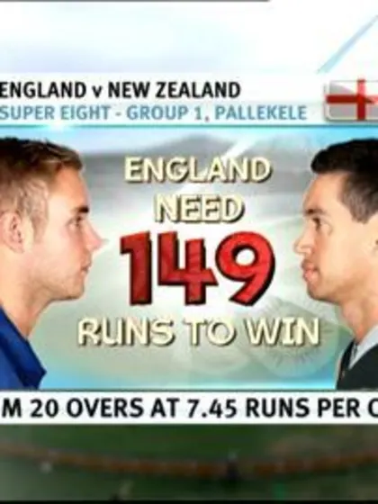 Super Eights - England v New Zealand - Match highlights