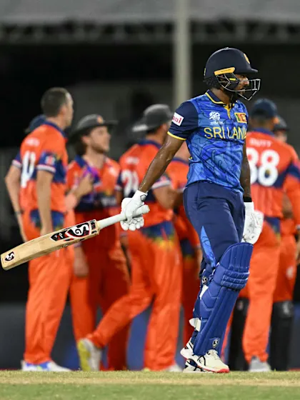 Netherlands strike twice in Powerplay | T20WC 2024