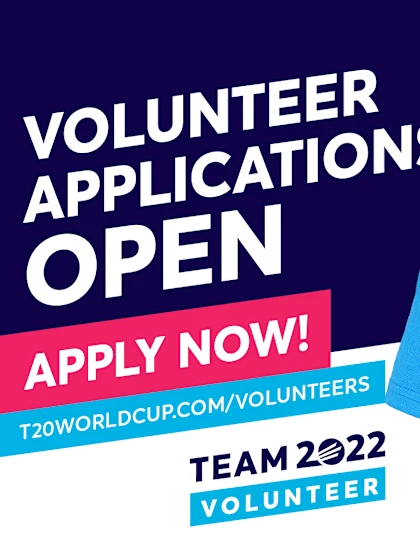 ICC T20 World Cup 2022: Volunteer Program