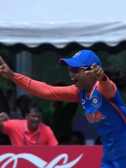 Logo of D Ramlakan with a Batting vs India Women Under-19