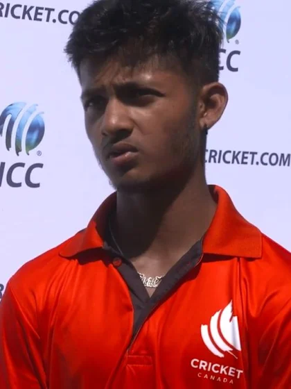 ICC U19 CWC Americas Q – USA v CAN: Player of the Match – Akhil Kumar interview