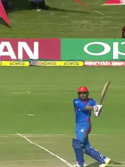 Jason Holder claims his 100th ODI wicket with the dismissal of Nabi