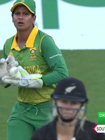 Logo of WICKET: Rowe gets the slightest of inside edges