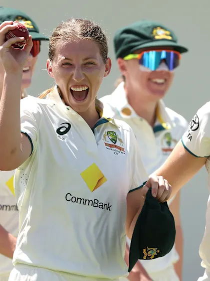 Brown’s maiden five-wicket haul helps Australia take command of historic Perth Test
