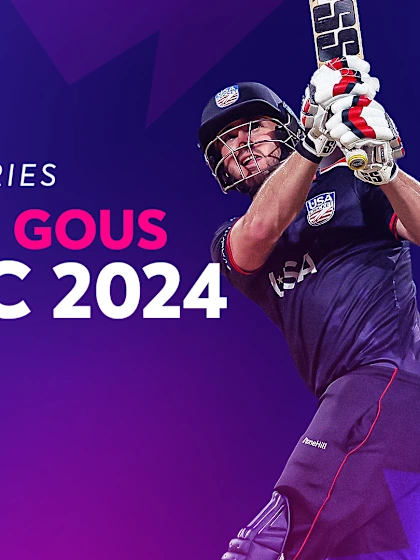 Every Andries Gous boundary at T20 World Cup 2024