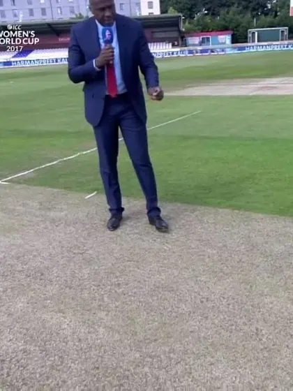 #WWC17 SL v IND - Pitch report