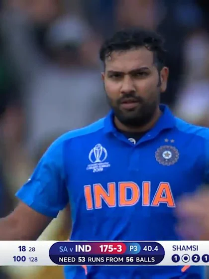 CWC19: SA v IND - Rohit Sharma batting highlights