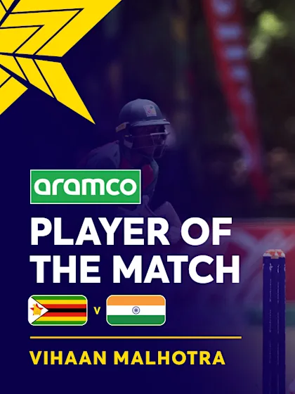 Vihaan's match-winning century | POTM Highlights | U19 CWC 2026