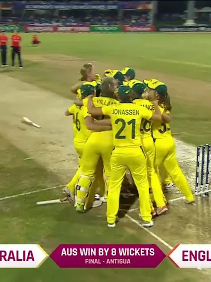 AUS v ENG: Australia's winning moment