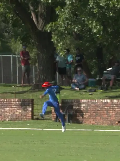 ICC U19 CWC: AUS v AFG – Cooper Connolly well caught on the boundary by Abdul Rahman