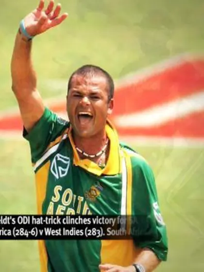 Charl Langeveldt’s ODI hat-trick clinches victory for SA, by 1-run