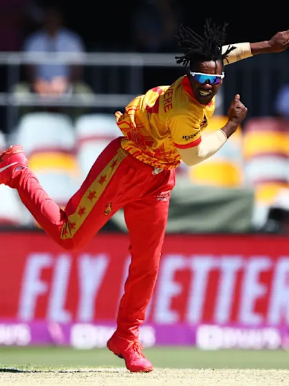 Wessly Madhevere becomes third Zimbabwe player to take ODI hat-trick
