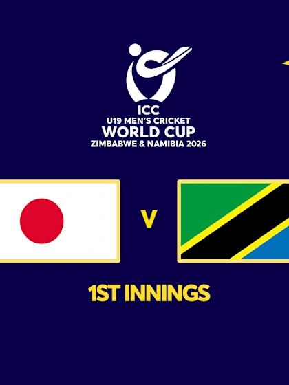U19: Japan v Tanzania (1st Innings)